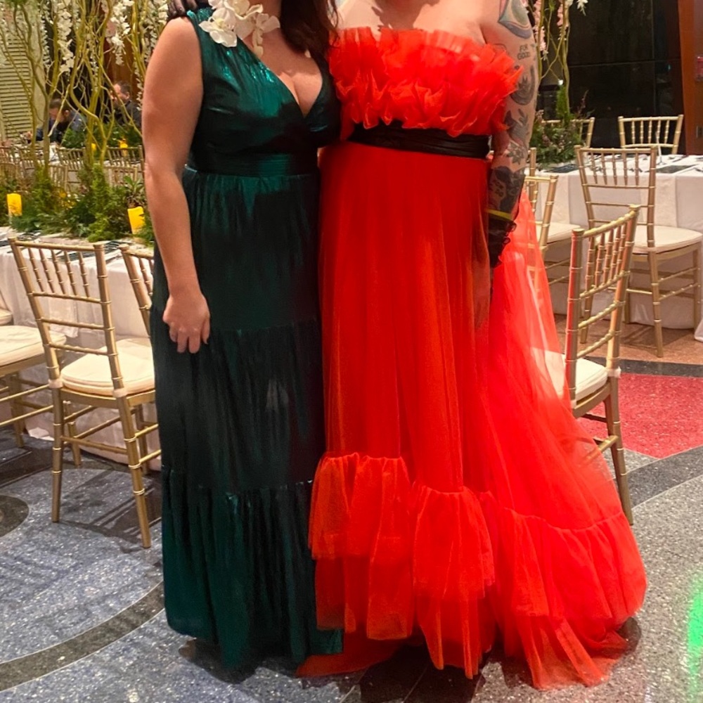 Orange Gown